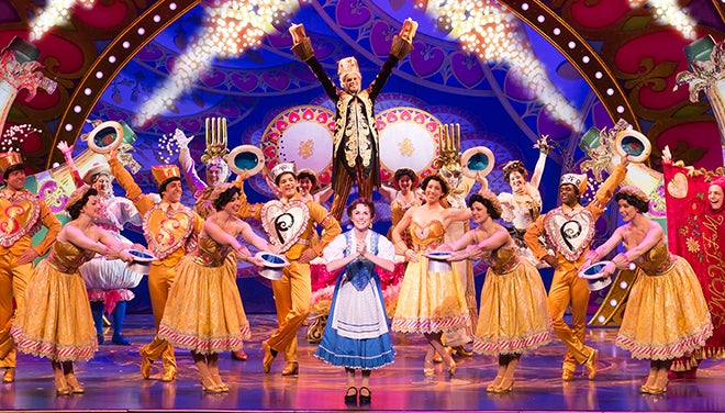 Image result for beauty and the beast on broadway 2018