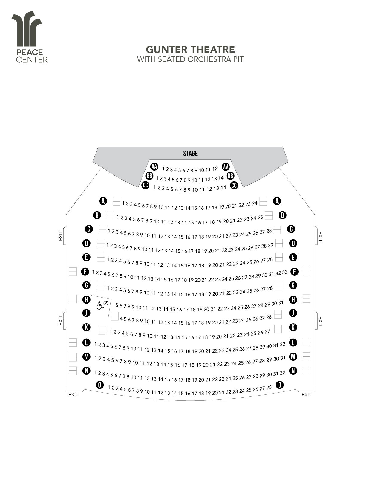 Seating Chart Dear Evan Hansen